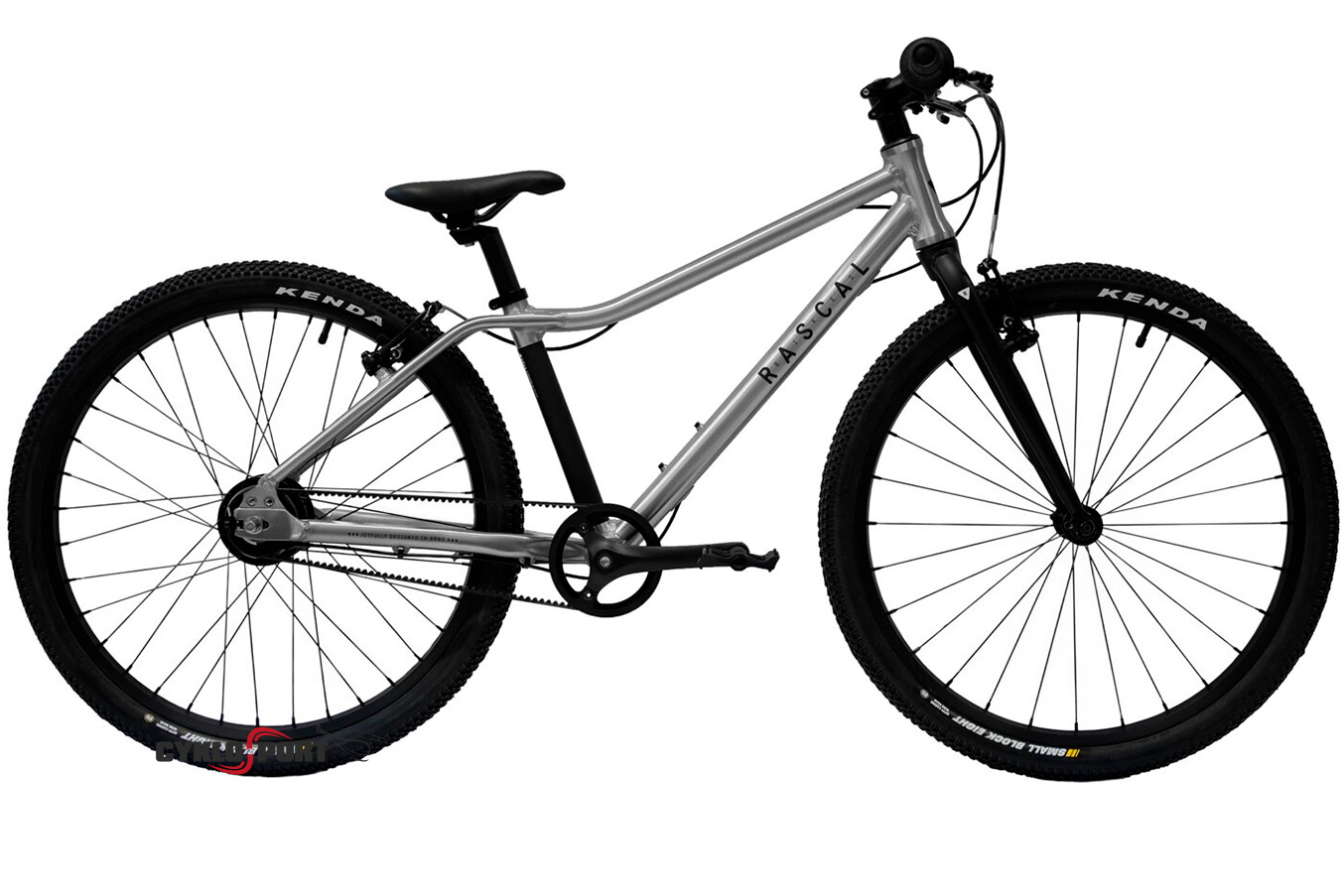 Rascal 24- Shimano Nexus 7s Titan - šedá